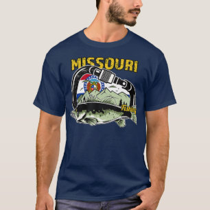 Camiseta Pesca Retro Carabiner Missouri