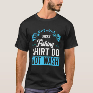 Camiseta Pesca Sortuda Não Lavar Jigging Vertical