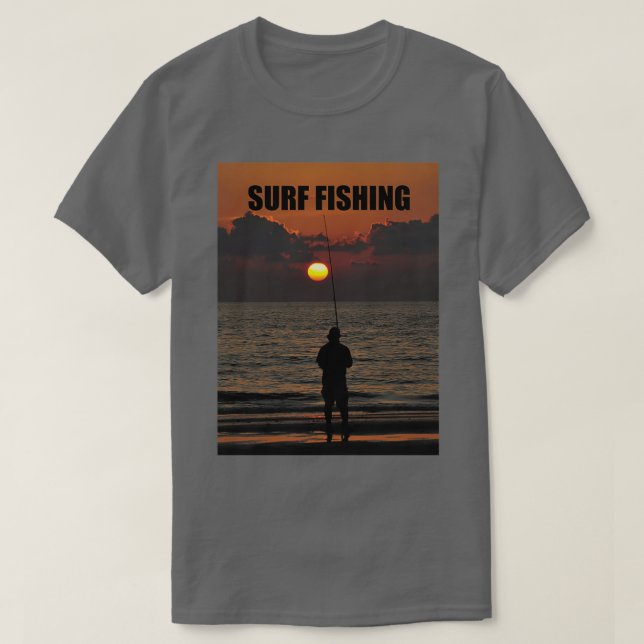 Camiseta Pesca surf 1 (Frente do Design)
