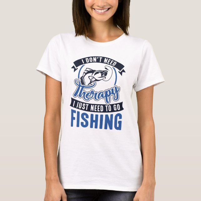 Camiseta Pesca Terapêutica (Frente)