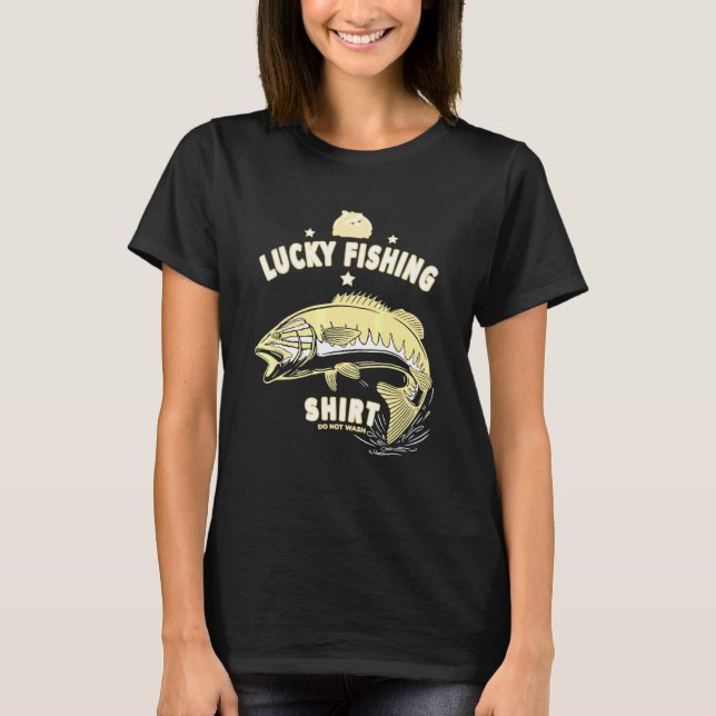 Camiseta Pescador Adora Pesca - Pesca Sortuda (Frente)