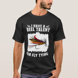Camiseta Pescador Amarrando Peixe Pescador Carrete Talent P