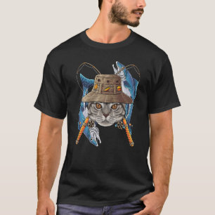 Camiseta Pescador americano Shore Outdoor Cat F