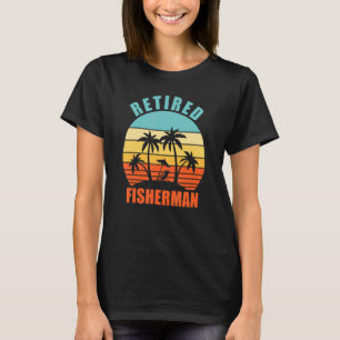 Camiseta Pescador Aposentado Engraçado Pesca Feliz Aposenta