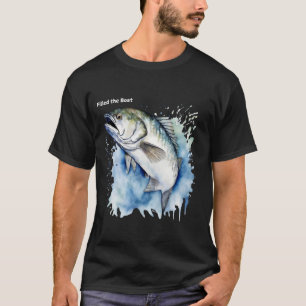 Camiseta Pescador Ávido Encheu o Barco