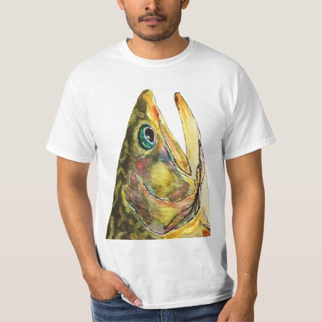 Camiseta Pescador Brook Trout (Frente)
