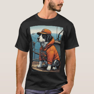 Camiseta Pescador de Cachorro
