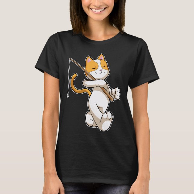 Camiseta Pescador de Cães Peixe Pescaria (Frente)