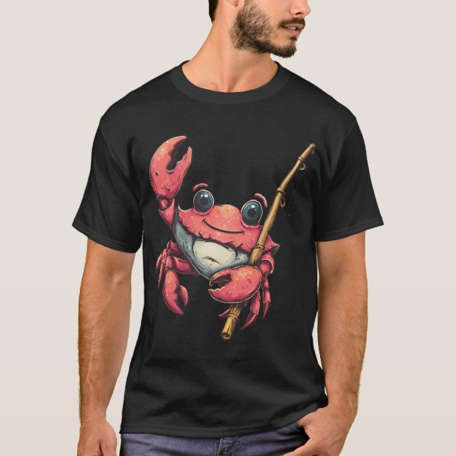 Camiseta Pescador de caranguejo (Frente)