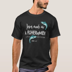 Camiseta Pescador De Homens Fé Cristã Pai Pescaria