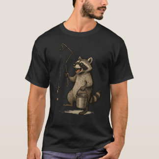 Camiseta Pescador de Lixo de Guaxinim