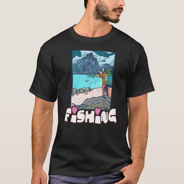 Camiseta Pescador de Mosca (Frente)