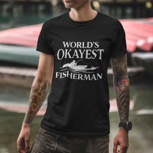 Camiseta Pescador de Okayest do Mundo