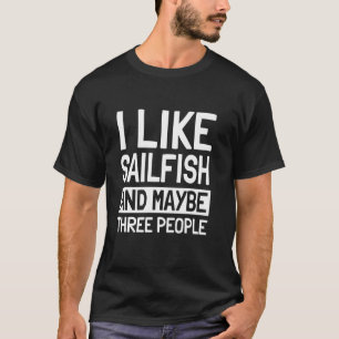 Camiseta Pescador de Peixe-Espada Peixe-Bico Bicos Pontiagu