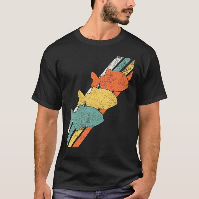 Camiseta Pescador de Peixe Piranha (Frente)