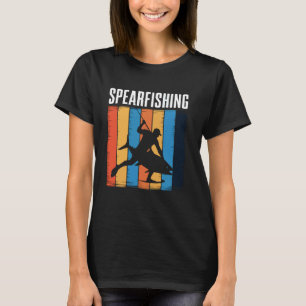 Camiseta Pescador de pesca com lança Caça submarina Pesca