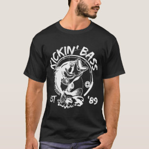 Camiseta Pescador De Robalo De Aniversário Nasceu Em 1989 A