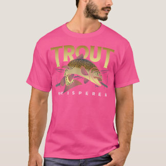 Camiseta Pescador De Voo Que Argumenta O Pano De Pesca