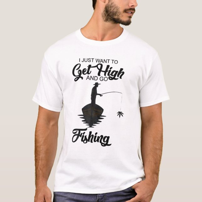 Camiseta Pescador Eu Só Quero Subir E Ir Pescar V (Frente)