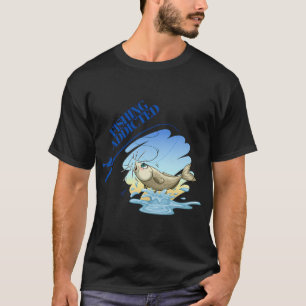 Camiseta Pescador Fanático de Pesca Divertido A Vida É Um J
