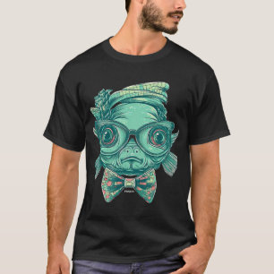 Camiseta Pescador Fanático Divertido Não Sou Anti-Social