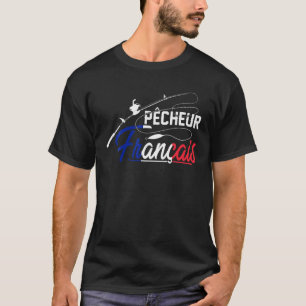Camiseta Pescador francês - Homens - Humor de pesca
