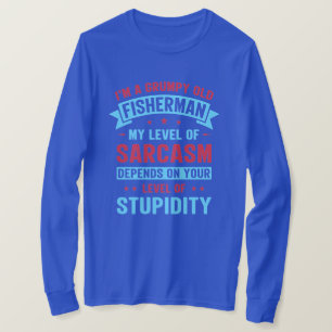 Camiseta Pescador Funny Sarcasm Novelty Humor Gift