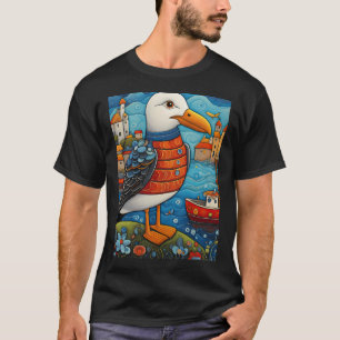 Camiseta Pescador gaivota