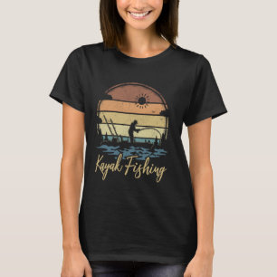 Camiseta Pescador Kayaking Vintage Kayak