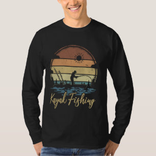 Camiseta Pescador Kayaking Vintage Kayak