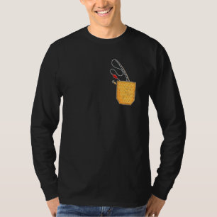 Camiseta Pescador lago Pesca Hobby Pescadores Pocket Fish