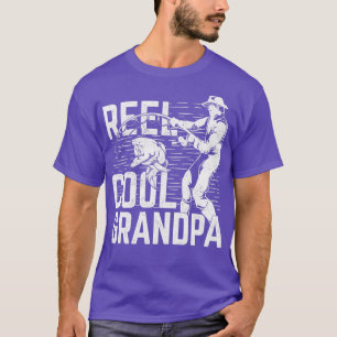 Camiseta Pescador Legal Vovô Fisher Angle Fish Funny Fis