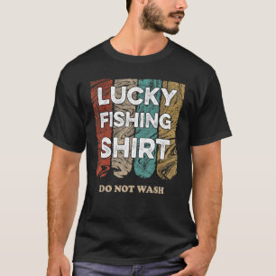 Camiseta Pescador Lucky Fisheries Não Lavar