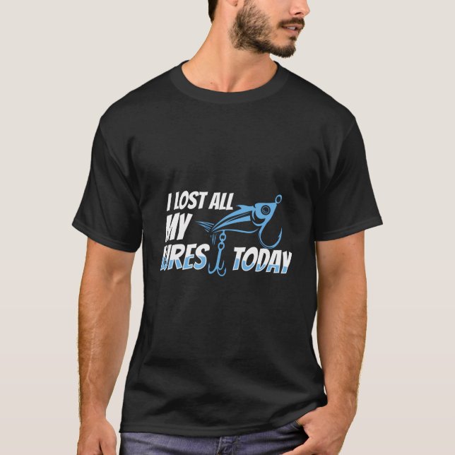 Camiseta Pescador Lures - Pesca com Anglas (Frente)