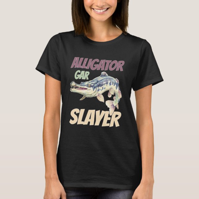 Camiseta Pescador Matador de Peixe Jacaré (Frente)