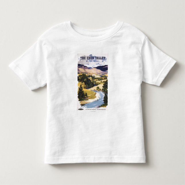 Camiseta Pescador no vale de Eden (Frente)