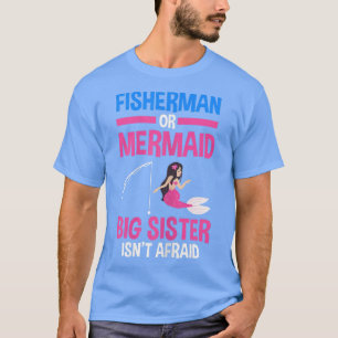 Camiseta Pescador ou Sereia Grande Revelação de Gênero