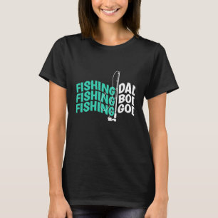 Camiseta Pescador Pai Bod Deus Pais Pescadores Pesca