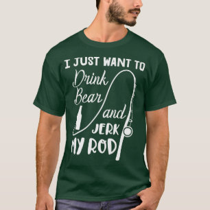Camiseta Pescador Pescado Eu Só Quero Beber Cerveja E Je