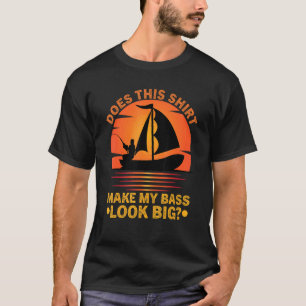 Camiseta Pescador Pescando Isso Faz Meu Robalo Parecer Gran