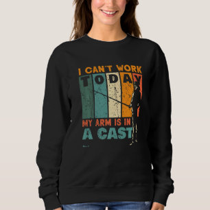 Camiseta Pescador Que Não Posso Trabalhar Hoje Meu Braço Es