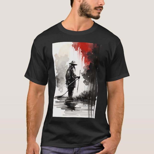 Camiseta Pescador Solitário (Frente)
