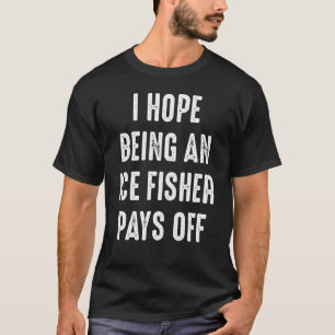 Camiseta Pescador Sortudo De Pesca Do Gelo 19