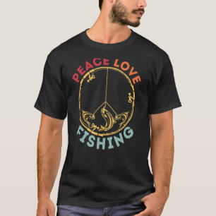 Camiseta Pescadores apaixonados pela paz pescador Angler 1