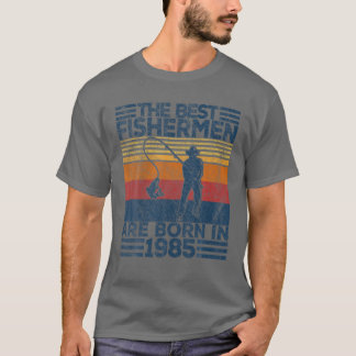 Camiseta Pescadores De 37 Anos De Idade A Pescar 37.O Anive