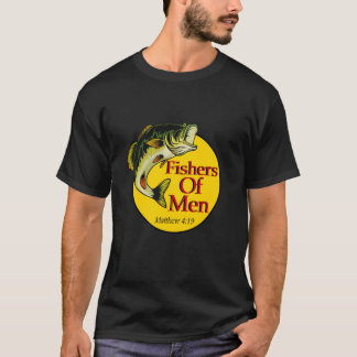 Camiseta Pescadores de Homens Cristão Mateus 4-19 Bíblia Pe