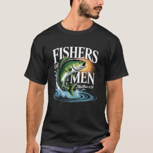Camiseta Pescadores de Homens Mateus 4-19 Bíblia Cristão Pe
