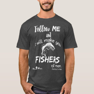 Camiseta pescadores de Matthew 419, fé cristã, esperança