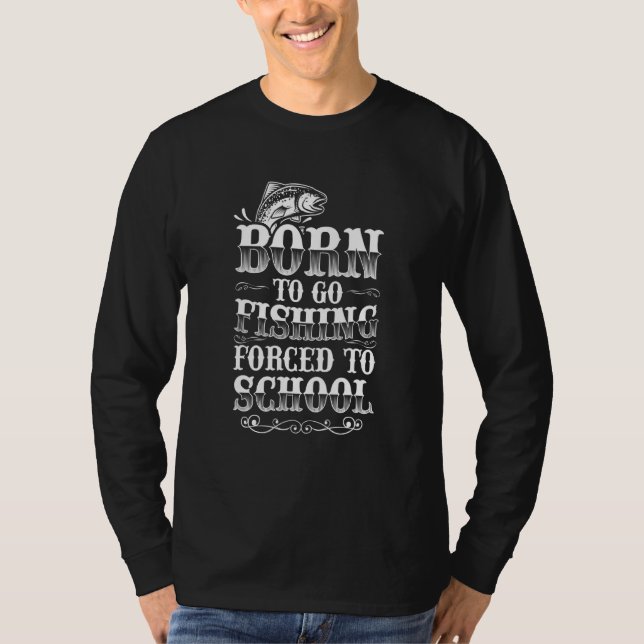 Camiseta Pescadores que pescam peixe em malha (Frente)