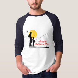 Camiseta Pescando com o Papai -